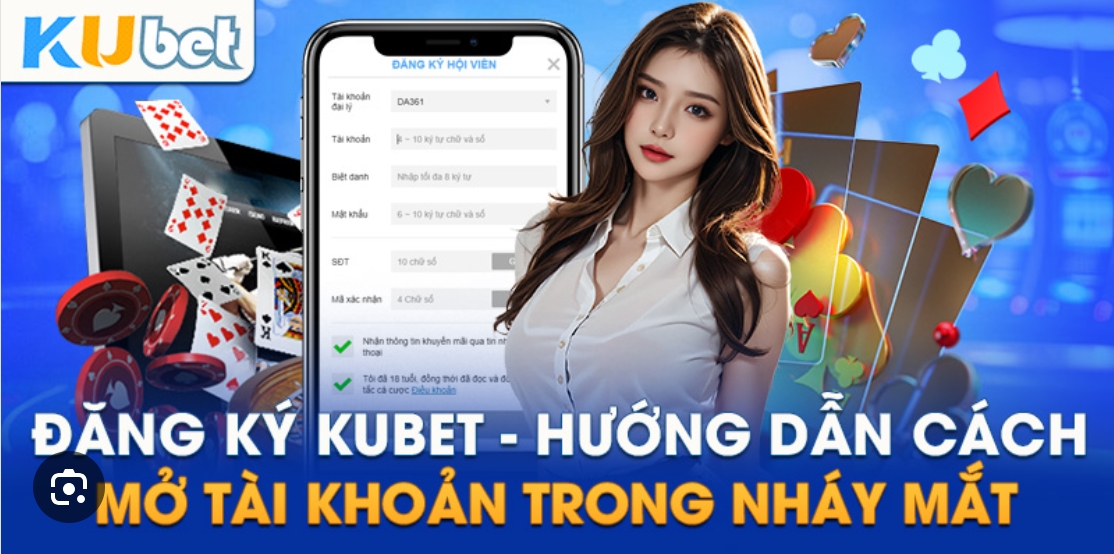 Dưới đây sẽ là các bước để đăng ký Kubet